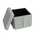 Tufted Square Storage Ottoman Bone Gary